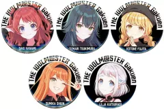 【中古】バッジ・ピンズ ノーマル全5種セット 「学園アイドルマスター BLACK COLLECTION by ZOZOTOWN 缶バッジ」