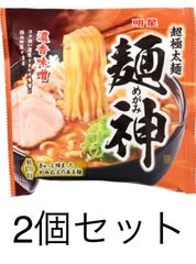 明星 麺神 濃厚味噌 116g　2個セット