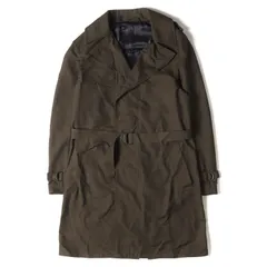 LANVIN ランバン コート サイズ:44 ナイロンウール ステンカラー トレンチ コート PMOU0027P16 比翼仕立て カーキ アウター ジャケット 【メンズ】のサムネイル