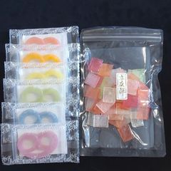 ヒトツブカンロ グミッツェル 6個 　 京友禅キャンディ 1袋セット　箱梱包で発送