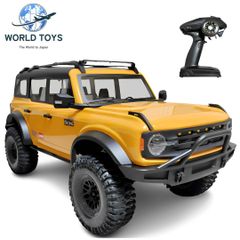 【海外倉庫在庫品】ラジコン　ラジコンカー　オフロ ード　防水 大型　高速性能　ブロンコ　スケール 1/8　四駆　オレンジ　YK4083　Yikong　ワールド　トーイズ