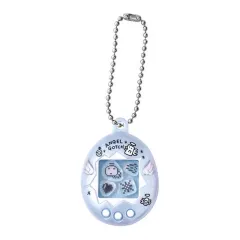 【中古】キーホルダー てんしっちのたまごっち パールブルー(ぷくてん) 「たまごっち シャカシャカチャームコレクション」