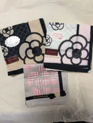 CLATHAS クレイサス ハンカチ 日本製 綿100%　１枚