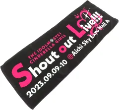 【中古】タオル・手ぬぐい ロゴ 公式タオル 「THE IDOLM＠STER CINDERELLA GIRLS Shout out Live!!!」