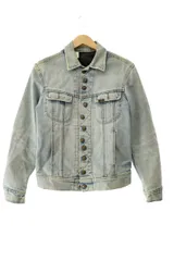 ミスターハリウッド N.HOOLYWOOD ×Lee リー 05AW アラスカ期 流星 Gジャン デニム ジャケット 裏地付き 95091 S 青 ブルー ブランド古着ベクトル 中古250311のサムネイル