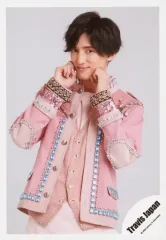 【中古】生写真(ジャニーズ) Travis Japan/川島如恵留/膝上・衣装ピンク.白・両手頬・体傾け/Johnnys’ ISLAND STORE グッズオフショット’20夏/公式生写真