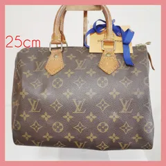 【正規品】人気品!送無!ルイヴィトンVUITTON モノグラム柄スピーディー25ハンドバッグ