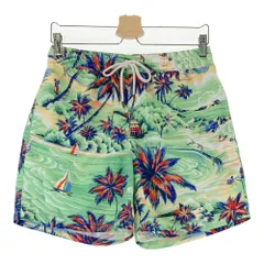 POLO RALPH LAUREN ポロ ラルフローレン  スイムショーツ 総柄 グリーン系 S [240101424964] メンズ