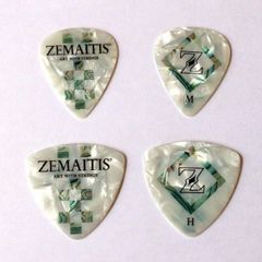 【1枚バラ売り】 ZEMAITIS ピック ZP05 パールフロント・デザイン