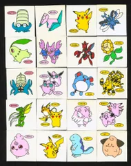 第一パン デコキャラシール 17弾 ポケモンデコキャラシール 【全20種】 セット