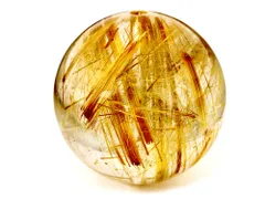 「1点もの 現品」 1粒売り ゴールドルチルクォーツ 17mm パワーストーン バラ売り 天然石 パワーストーン ばら売り