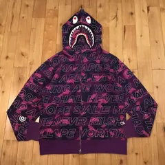 2025年最新】APE シャークパーカー パープルの人気アイテム