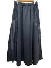adidas (アディダス) ルーズフィット ロングフレアスカート HM2786 S ブラック レディース/045