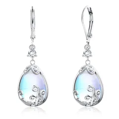 p160【プラチナ仕上げ✧】マーメイドピアス 再入荷 シルバー