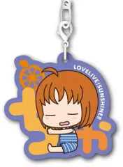 【中古】ストラップ(キャラクター) 高海千歌 「ラブライブ!サンシャイン!! おなまえぴたんコ メタルチャームストラップ パジャマVer.」