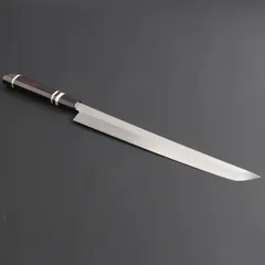 9956 先丸柳刃包丁 尺寸 刺身包丁 和包丁 黒檀黒水牛角白三本巻八角柄 先丸 柳刃 包丁」の人気商品一覧 | 安い商品を通販サイトから