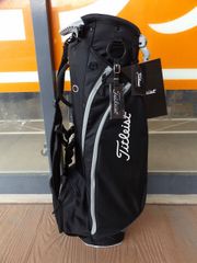 新品 Titleist TB22SX5 Players4 スタンドバッグ 軽量 8型 1.5kg ブラック/グレー タイトリスト キャディバッグ ゴルフバッグ