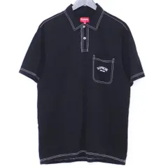 SUPREME Contrast stitch Polo Sサイズ ブラックのサムネイル