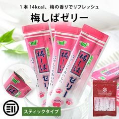 前田家 梅しばゼリー スティックタイプ 1本12gx30本 個包装 梅味 梅ゼリー 梅しば スティックゼリー ゼリー おやつ 熱中症対策 熱中症 塩分 補給 メール便 1000円ポッキリ 送料無料 MAEDAYA