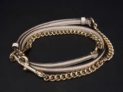 ■美品■ COACH コーチ レザー バッグ用 ショルダーストラップ 斜め掛け レディース アイボリー系 BE4439