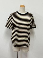 P/CELINE セリーヌ トリオンフ刺繍 ボーダーTシャツ