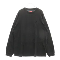 SUPREME (シュプリーム) Small Box Logo L/S Tee スモールボックスロゴ 長袖Tシャツ カットソー ブラック
