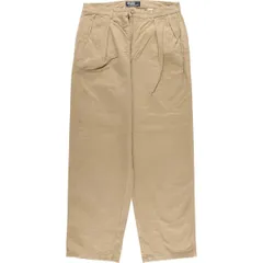 古着 ラルフローレン Ralph Lauren POLO by Ralph Lauren ツータック チノパンツ メンズw35相当/eaa577437