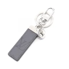 【鑑定済】ルイヴィトン ポルトクレ LV クラブ タイガ レザー グレー ポルトカルトクレディ タイガ アルドワーズ 二つ折り長財布