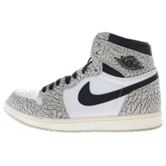NIKE (ナイキ) AIR JORDAN 1 RETRO HIGH OG WHITE CEMENT エアジョーダン 1 レトロ ハイ スニーカー ホワイトセメント ホワイト/グレー US10/28cm DZ5485-052