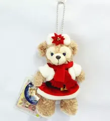 【中古】ぬいぐるみ シェリーメイ(サンタコスチューム) ぬいぐるみバッジ 「ハロー・フロム・ケープコッド2010」 東京ディズニーシー限定