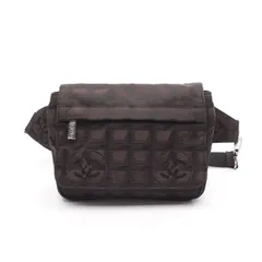 シャネル CHANEL ウエストバッグ ボディバッグ ニュートラベルライン ダークブラウン その他 ニュートラベルライン ボディバッグ レディース Used A