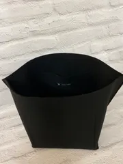 インナーバッグMサイズブラックハンドメイド