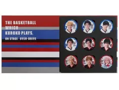 【中古】バッジ・ピンズ(男性) 海常高校＆桐皇学園高校 缶バッジケース付コンプリートセットB(9種セット) 「舞台『黒子のバスケ』OVER-DRIVE」