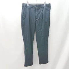 ◇ THE SHOP TK ウエスト装ゴム ドロスト タック スラックスパンツ サイズXL ネイビー レディース メンズ E  【1402280009206】