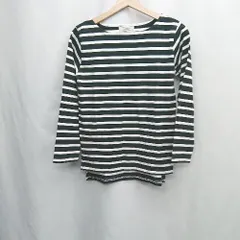 ◇ ⊂ JOURNAL STANDARD relume ボーダー柄 長袖 ロンT サイズF ブラック ホワイト レディース E  【1505220000438】