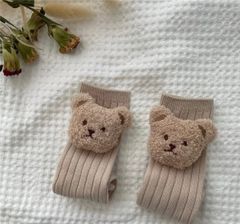 くまたん　ベビー　ハイソックス　靴下　ぬいぐるみ　ベアー