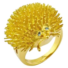 リング 指輪 11.5号 18金 K18イエローゴールド ダイヤモンド レディース   中古