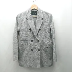 ◇ ⊇ Simplicite サンプリシテ 総柄 長袖 ジャケット サイズF グレー系 レディース E  【1506190005331】