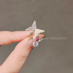 指輪 リング ゴールド ジルコニア風 ジルコン風 蝶 蝶々 パール 華奢 記念日 アクセサリー おしゃれ シンプル フリーサイズ 可愛い レディース ジュエリー ナチュラルスタイル 大人かわいい デイリー パーティー