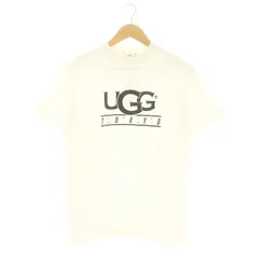 アグ UGG TOKYOトライアングルTシャツ 半袖 ロゴプリント M 白 黒 ホワイト ブラック /MI ■OSのサムネイル