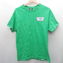 ◇ ⊂ VANS ヴァンズ バックプリント 半袖 Tシャツ サイズM グリーン レディース E  【1501160034649】