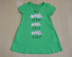 シスタージェニィ シスタージェニー sister jenni 150cm アウトレット 子供服 女の子 チュニック Tシャツ 緑 春 夏 ★3 トップス ガールズ 女児 キッズ ジュニア 【中古】 ユーズド リサイクル 古着 子ども服 こども