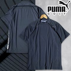 激レア PUMA x FFTK ビッグ レーベル モックネック 半袖 ポロシャツ