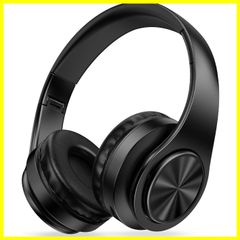 【Bluetooth5.3搭載&HIFI高音】NAZUSA ヘッドホン ワイヤレスヘッドホン Bluetoothヘッドホン 有線 無線 両用 密閉型/軽量 最大38時間連続再生 オーバーイヤーヘッドホン 音漏れ防止 折り畳み可能 音量調整可 CVC8.0ノイ