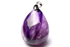 【１点物】シルバー925◇希少 フェザーインアメトリン　28x21mm　ドロップ ペンダントトップ _PC3301