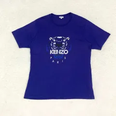 L KENZO(ケンゾー) メンズ タイガー ビッグロゴ 半袖 Tシャツ 812S