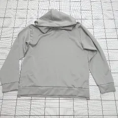 ◇ Θ コムサイズム シンプル系 長袖 プルオーバーパーカー サイズM グレー系 レディース E  【1508200025421】