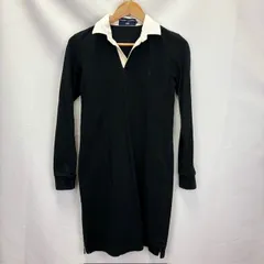 90's POLO SPORT RALPH LAUREN ラガーシャツタイプ ワンピース サイズM　汚れシミ　07030504　02