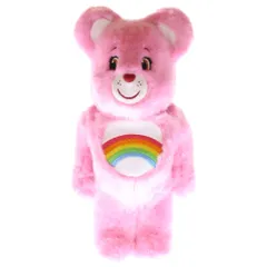 MEDICOM TOY (メディコムトイ) BE@RBRICK Cheer Bear Costume Ver. 400% Care Bears ベアブリック チアベア ぬいぐるみ フィギュア 人形 ケアベア ピンク