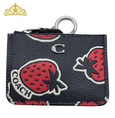 コーチ COACH 財布 小銭入れ カードケース コインケース イチゴ